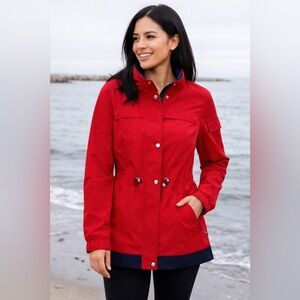 Nautica Women's Red Utility Jacket